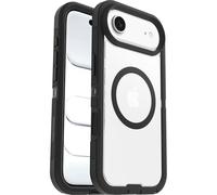 OtterBox Defender Series Pro XT Clear MagSafe funda para iPhone Air, resistente a golpes y caídas, Ultra-Rugerizada, Testada 7x con estándares Militares anticaídas, Transparente/Negro, Sin caja retail