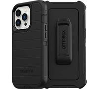 OtterBox Defender Series Screenless Edition - Funda para iPhone 13 Pro (Solamente), Clip de Funda Incluido, protección de Defensa microbiana, Embalaje no Original, Color Negro