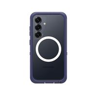Otterbox Defender Series XT Clear Funda con imanes para Samsung Galaxy S25, Resistente a Golpes y caídas, Ultra-Rugerizada, Testada 7X con estándares Militares anticaídas, Transparente/Morado