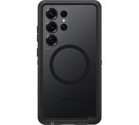 Otterbox Defender Series XT Clear Funda con imanes para Samsung Galaxy S25 Ultra, Resistente a Golpes y caídas, Ultra-Rugerizada, Testada 7X con estándares Militares anticaídas, Transparente/Negro