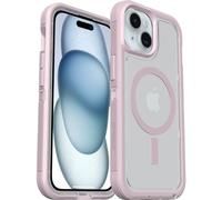 Funda OtterBox Defender Series XT Clear MagSafe para Apple iPhone 16e, 15, 14, 14, Resistente a Golpes y caídas, Ultra-Rugerizada, Testada 7X con estándares Militares anticaídas, Transparente/Morado