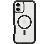 Otterbox Defender Series XT Funda para iPhone 16 Plus, Transparent/Negro | MagSafe, Resistente a golpes y caídas, Ultra-Reforzada, Testada 7x con estándares Militares anticaídas, Sin Caja Retail