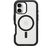 Otterbox Defender Series XT MagSafe Funda para iPhone 16, Transparent/Negro | Resistente a golpes y caídas, Ultra-Reforzada, Testada 7x con estándares Militares anticaídas, Sin Caja Retail