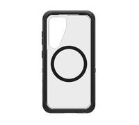 Otterbox Defender Series XT Clear Funda con imanes para Samsung Galaxy S25+, Resistente a Golpes y caídas, Ultra-Rugerizada, Testada 7X con estándares Militares anticaídas, Transparente/Negro