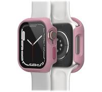OtterBox Eclipse para Apple Watch Series 9/8/7-41mm, Rosa | Protector de Pantalla Cristal Templado, Resistente a Golpes y Caídas
