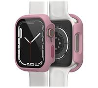 OtterBox Eclipse para Apple Watch Series 9/8/7-45mm, Rosa | Protector de Pantalla Cristal Templado, Resistente a Golpes y Caídas