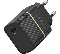 OtterBox EU Cargador de Pared USB-C PD GAN 45W, Cargador USB-C de Carga rápida para Smartphones y Tablets, Resistente a caídas, Rugerizado, Ultra Duradero, Negro