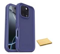 OtterBox FRE Series - Funda impermeable para iPhone 16 Pro, compatible con Magsafe, paño de limpieza incluido, embalaje no original, color morado oscuro de Denver
