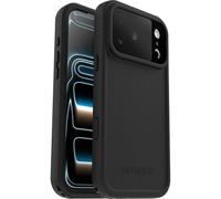 Otterbox Frē Series MagSafe Funda para iPhone 17 Pro MAX, Resistente al Agua (IP68), Golpes y Elegante con Protector de Pantalla Integrado, Testada 5X con estándares Militares anticaídas, Negro