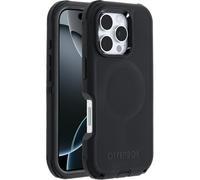 Otterbox Funda Defender Series MagSafe para iPhone 16 Pro, a Prueba de Golpes, a Prueba de caídas, ultrarresistente, Funda Protectora, Testada 7X con estándares Militares anticaídas, Negro