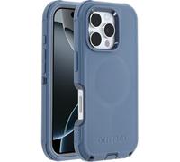 Otterbox Funda Defender Series MagSafe para iPhone 16 Pro, Azul | A prueba de golpes, a prueba de caídas, ultrarresistente, Testada 7x con estándares Militares anticaídas