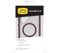 Otterbox Funda Defender Series Pro XT con imanes para Samsung Galaxy S26 Ultra, Resistente a Golpes y caídas, Ultra-Rugerizada, Testada 7X con estándares Militares anticaídas, Transparente/Morado