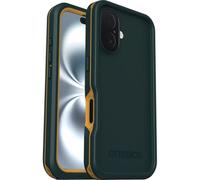Otterbox Funda Frē Series MagSafe para iPhone 16, Resistente al Agua (IP68), Golpes y Elegante con Protector de Pantalla Integrado, Testada 5X con estándares Militares anticaídas, Verde