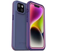 OtterBox Funda Impermeable de la Serie FR con MagSafe (diseñada por LifeProof) para iPhone 14 Plus, Valor (Morado)