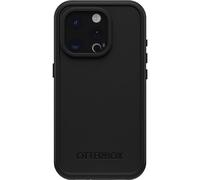 OtterBox Funda Impermeable FRē Series para iPhone 15 Pro (Solamente) con MagSafe (diseñada por LifeProof), Negra, Impermeable, 60% plástico Reciclado