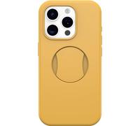 OtterBox Funda OtterGrip Symmetry Series para iPhone 15 Pro (sólo), brillo ASPEN (naranja), agarre integrado, funda elegante, se ajusta a MagSafe, bordes elevados para proteger la cámara y la pantalla