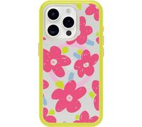 Otterbox Funda para Apple iPhone 15 Pro Symmetry Clear MagSafe, Resistente a Golpes y caídas, Funda Protectora Fina, Testada 3X con los estándares Militares anticaídas, Whimsy Bloom