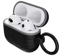 Otterbox Funda para Auriculares LifeProof para AirPods 3.ª gen 2021, Resistente a Golpes y Caídas, Ultra Fina, Protege contra Arañazos y Rasguños, Incluye Mosquetón,Fabricada de modo Sostenible, Negro