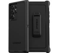 OtterBox Funda para Galaxy S22 Ultra Defender Series, Color Negro, Resistente y Duradera, con protección de Puerto, Incluye Soporte de Clip