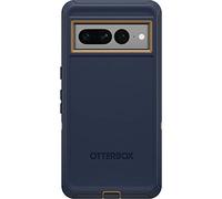 OtterBox Funda para Google Pixel 7 Pro Defender Series - Zapatos de Gamuza Azul, Resistente y Duradera, con protección de Puerto, Incluye Soporte de Clip de Funda