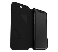 Otterbox Funda para iPhone 11 Pro Strada Via, Resistente a Golpes y caídas, Fina, Tacto Suave, Tapa Folio con Slot para Tarjetas, Testada 2X con los estándares Militares anticaídas, Negro