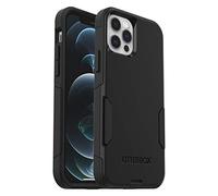 Otterbox Funda para iPhone 12 / iPhone 12 Pro Commuter, Resistente a Golpes y caídas, Rugerizada, Protectora, Testada 3X estándares Militares anticaídas,Antomicrobiana, Negro, Sin Pack Retail