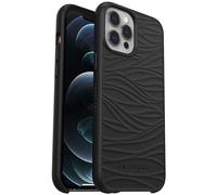 Otterbox Funda para iPhone 12 Pro Max LifeProof Wake, resistente a golpes y caídas hasta 2 Metros,Funda Protectora Fina, Fabricada Manera Sostenible con Plástico reciclado del Mar, Negro
