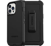 Otterbox Funda para iPhone 13 Pro MAX/iPhone 12 Pro MAX Defender, Resistente a Golpes y caídas, Ultra-Rugerizada, Protectora, Testada 4X con estándares Militares anticaídas, Negro, Sin Pack Retail