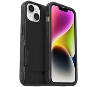 Otterbox Funda para iPhone 14/iPhone 13 Commuter, Resistente a Golpes y caídas, Rugerizada, Protectora, Testada 3X estándares Militares anticaídas, Antomicrobiana, Negro, Sin Caja Retail
