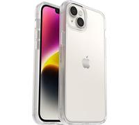 Otterbox Funda para iPhone 14 Plus Symmetry Clear, Resistente a Golpes y caídas,Fina,Testada 3X con los estándares Militares anticaídas, Antimicrobiana, Transparente