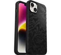 Otterbox Funda para iPhone 14 Plus Symmetry+ con MagSafe, Resistente a Golpes y caídas, Funda Protectora Fina,Testada 3X con estándares Militares anticaídas, Antimicrobiana, Negro/Fabric