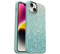 Otterbox Funda para iPhone 14 Plus Symmetry+ con MagSafe, Resistente a Golpes y caídas, Funda Protectora Fina,Testada 3X con estándares Militares anticaídas, Antimicrobiana, Feathers/Ferns