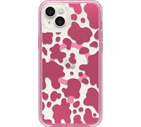 OtterBox Funda para iPhone 14 Plus Symmetry Series+, Disco Cowgirl (Rosa), Ultra Elegante, se Ajusta a MagSafe, Bordes elevados para Proteger la cámara y la Pantalla