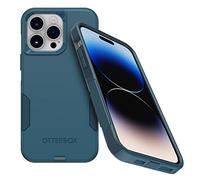 OtterBox Funda para iPhone 14 Pro MAX (Solamente) de la Serie Commuter - Dont Be Blue (Azul), Delgada y Resistente, fácil de Llevar, con protección de Puerto