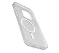 Otterbox Funda para iPhone 14 Pro MAX Symmetry+ Clear para MagSafe, Resistente a Golpes y caídas,Protectora, Fina, Testada 3X con estándares Militares anticaídas, Antimicrobiana, Stardust