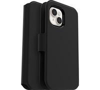 Otterbox Funda para iPhone 14 Strada Via, Resistente a Golpes y caídas, Fina, Tacto Suave, Tapa Folio con Slot para Tarjetas, Testada 2X con los estándares Militares anticaídas, Negro