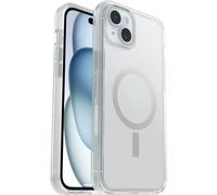 Otterbox Funda para iPhone 15 Plus/iPhone 14 Plus Symmetry Clear para MagSafe, Resistente a Golpes y caídas, Funda Protectora Fina, Testada 3X con los estándares Militares anticaídas, Transparent