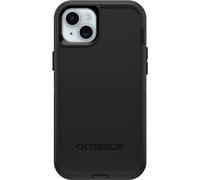 OtterBox Funda para iPhone 15 Plus y iPhone 14 Plus Defender Series, Negra, sin Pantalla, Resistente y Duradera, con protección de Puerto, Incluye Soporte de Clip de Funda