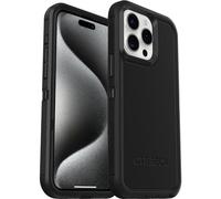 Otterbox Funda para iPhone 15 Pro MAX Defender XT con MagSafe, Resistente a Golpes y caídas, Ultra-Rugerizada, Testada 5X con estándares Militares anticaídas, Negro
