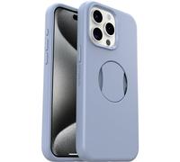 Otterbox Funda para iPhone 15 Pro MAX OtterGrip Symmetry para MagSafe,A Prueba caídas,Funda Protectora,Agarre Incorporado,Cumple 3X el estándar Militar, Azul