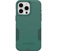 OtterBox Funda para iPhone 15 Pro MAX (Solamente) de la Serie Commuter - Get Your Greens (Verde), Delgada y Resistente, fácil de Llevar, con protección de Puerto