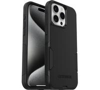 OtterBox Funda para iPhone 15 Pro MAX (Solamente) - Serie Commuter - Negro - Delgada y Resistente - Apto para Bolsillo - con protección de Puerto - Embalaje no minorista