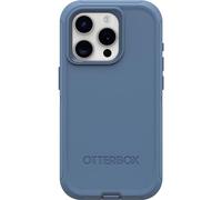 OtterBox Funda para iPhone 15 Pro (Solamente) Defender Series - Baby Blue Jeans (Azul), sin Pantalla, Resistente y Duradera, con protección de Puerto, Incluye Soporte de Clip