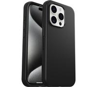 Otterbox Funda para iPhone 15 Pro Symmetry para MagSafe, Resistente a Golpes y caídas, Funda Protectora Fina, Testada 3X con los estándares Militares anticaídas, Negro, Sin Caja Retail