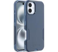 Otterbox Funda para iPhone 16 Plus Commuter Series MagSafe, Resistente a Golpes y caídas, Rugerizada, Protectora, Testada 3X estándares Militares anticaídas, Azul