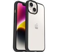 Otterbox Funda para iPhone 16e/14 React Series,Resistente a Golpes y caídas,Ultra-Fina, Protectora,Testada con los estándares Militares anticaídas, Transparente/Negro
