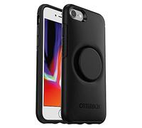 Otterbox Funda para iPhone 7/8/SE 2.ª Gen/SE 3.ª Gen Otter+Pop, Resistente a Golpes y caídas,Protectora con PopSockets PopGrip,Testada 3X con los estándares Militares anticaídas, Negro