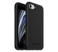 OtterBox Funda para iPhone 7/8/SE, Symmetry, Resistente a Golpes y caídas, Funda Protectora Fina, Testada 3X con los estándares Militares anticaídas, Negro