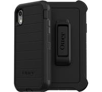 Otterbox Funda para iPhone XR Defender, Resistente a Golpes y caídas, Ultra-Rugerizada, Protectora, Testada 4X con estándares Militares anticaídas, Negro, Sin Pack Retail