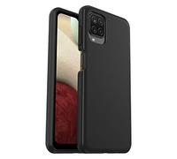 Otterbox Funda para Samsung Galaxy A12 Sleek,Resistente a Golpes y caídas,Ultra-Fina, Protectora,Testada con los estándares Militares anticaídas, Negro, Sin Caja Retail